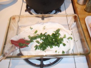 Prepping Marinade