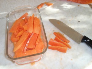 Papaya-Avocado Salad