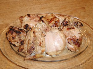 Grilled Chicken after Buttermilk Pre-Soak