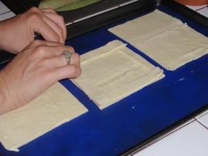 Laying Out Puff Pastry